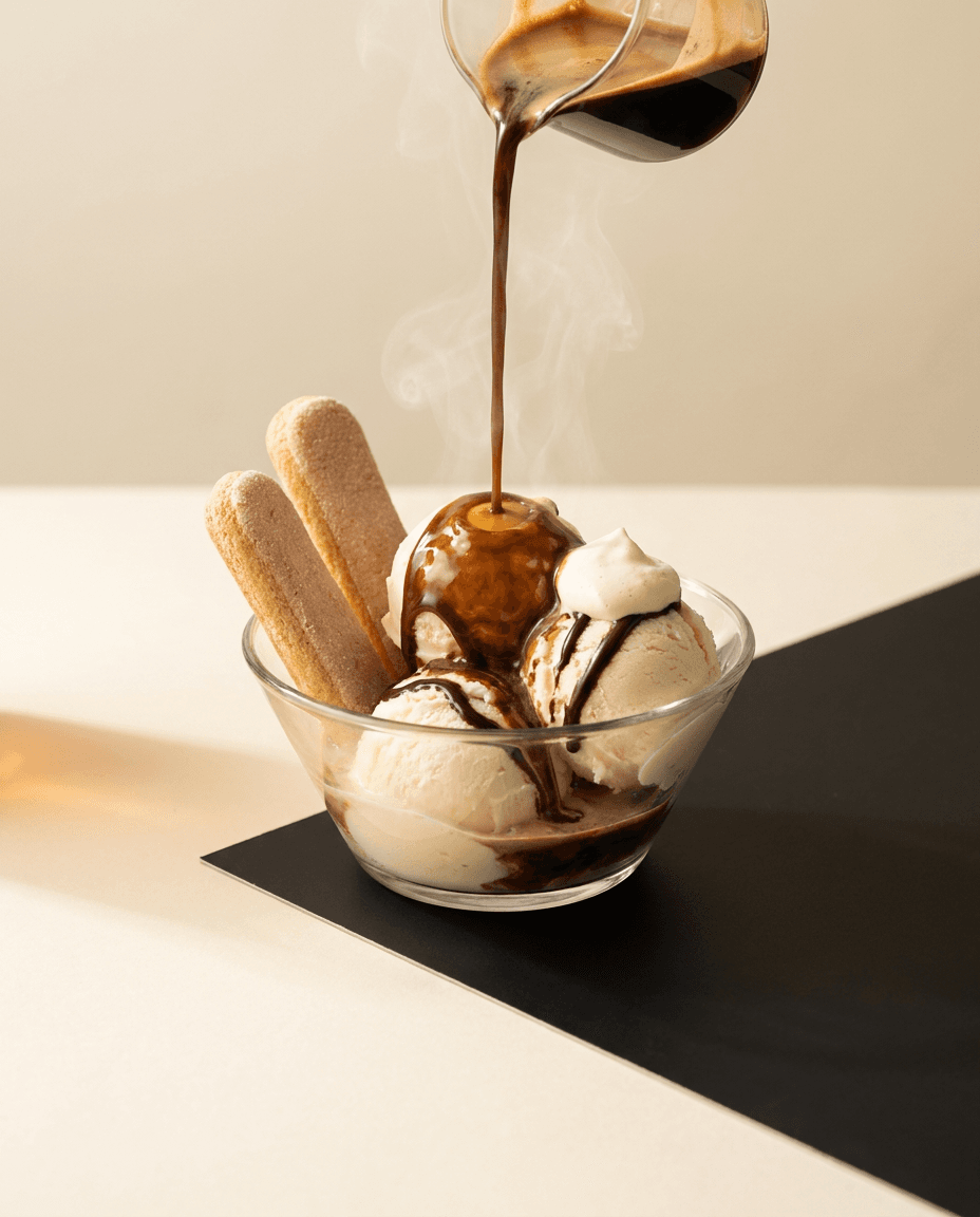 Dolce affogato, section p'tite douceur NMW