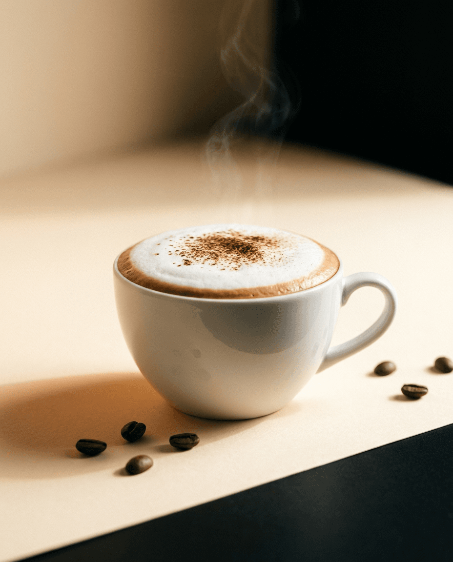 Cappuccino, café chaud NMW