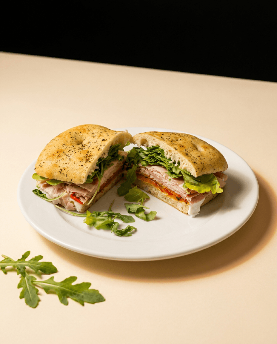 Sandwich porchetta du café NMW